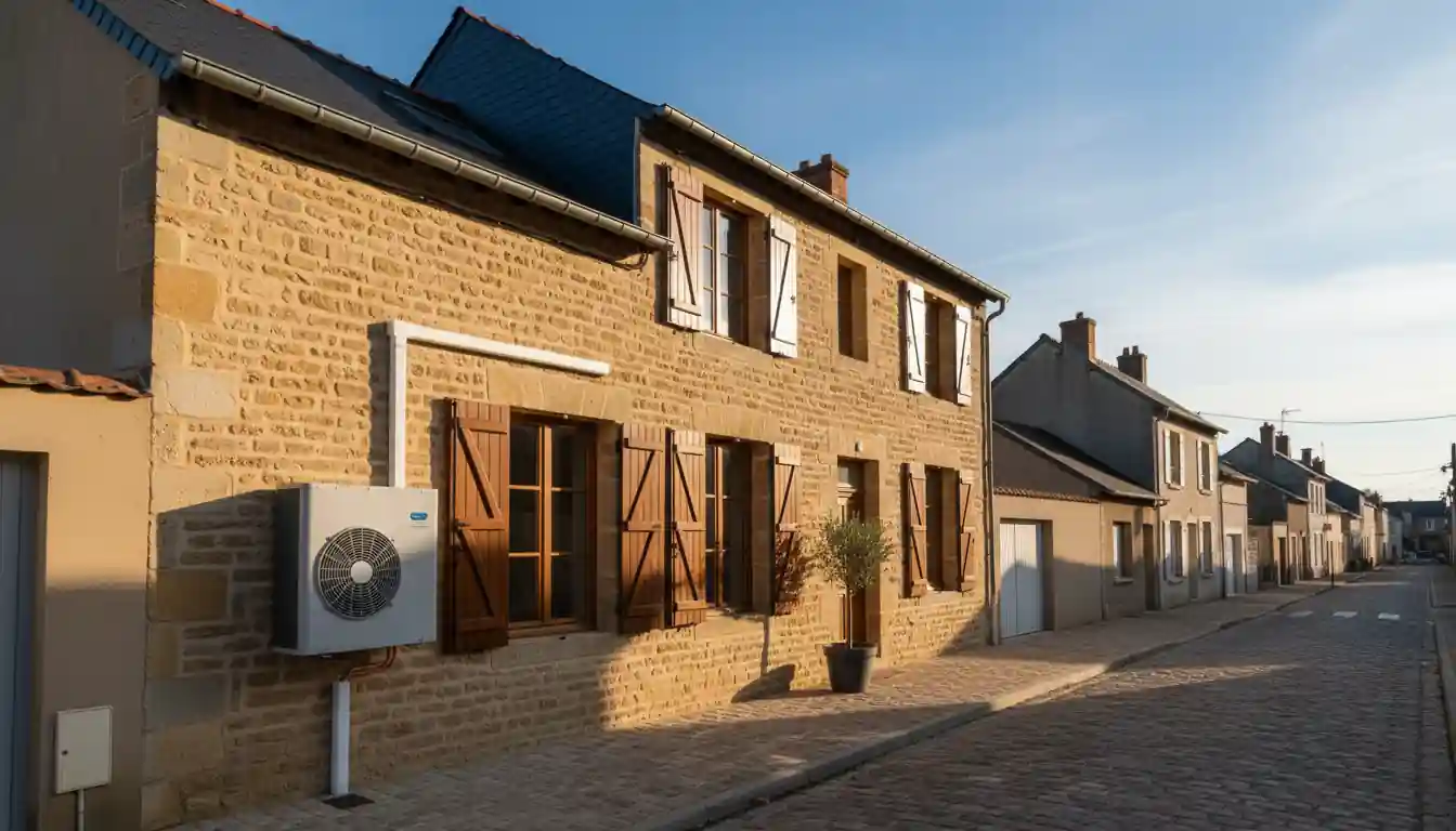 Installation de Pompe à Chaleur à Quartier de la Gare
